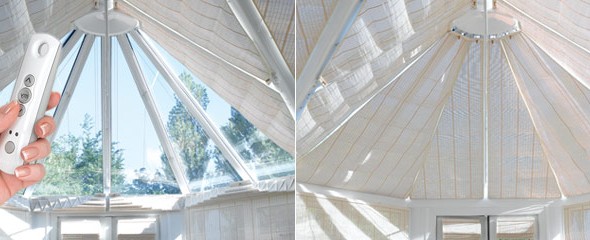 Conservatory Ceiling Blinds Appeal Home Shading